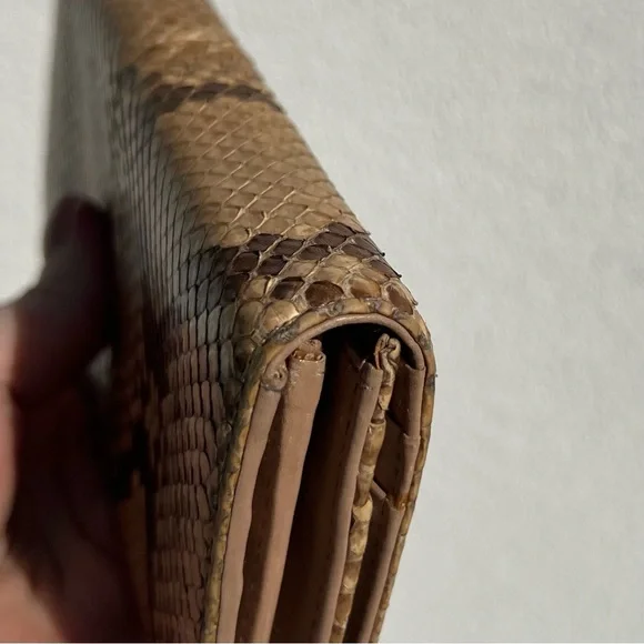 Prada Real Snake Skin Wallet Exotic Leather - Picture 9 of 15